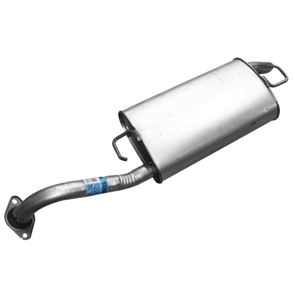 Walker Quiet Flow Stainless Steel Oval Aluminized Exhaust Muffler And Pipe Assembly 53720