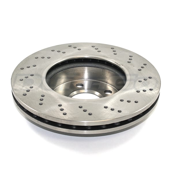 DuraGo Drilled And Slotted Vented Front Brake Rotor BR900884