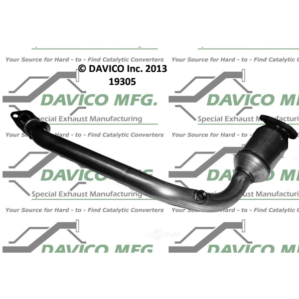 Davico Direct Fit Catalytic Converter and Pipe Assembly 19305