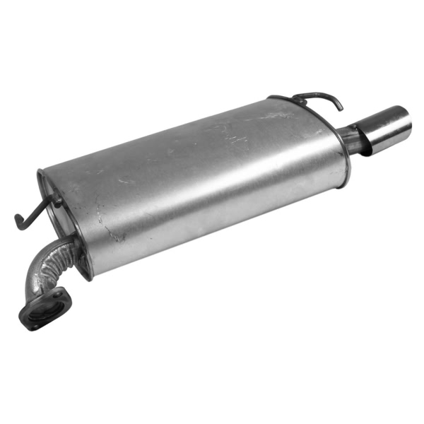 Walker Quiet Flow Stainless Steel Oval Aluminized Exhaust Muffler And Pipe Assembly 53392