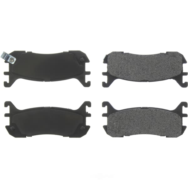 Centric Posi Quiet™ Extended Wear Semi-Metallic Rear Disc Brake Pads 106.06360