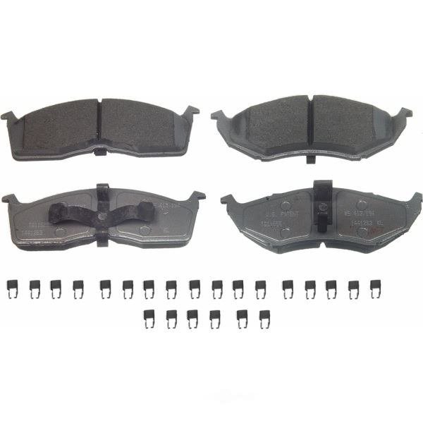 Wagner ThermoQuiet Semi-Metallic Disc Brake Pad Set MX730A