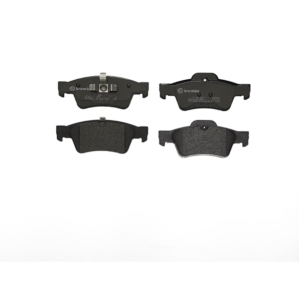 brembo Premium Low-Met OE Equivalent Rear Brake Pads P50064