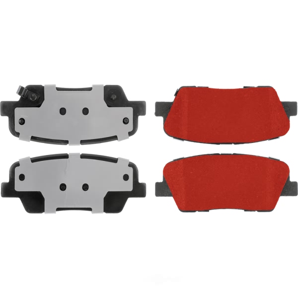 Centric Posi Quiet Pro™ Ceramic Rear Disc Brake Pads 500.12840