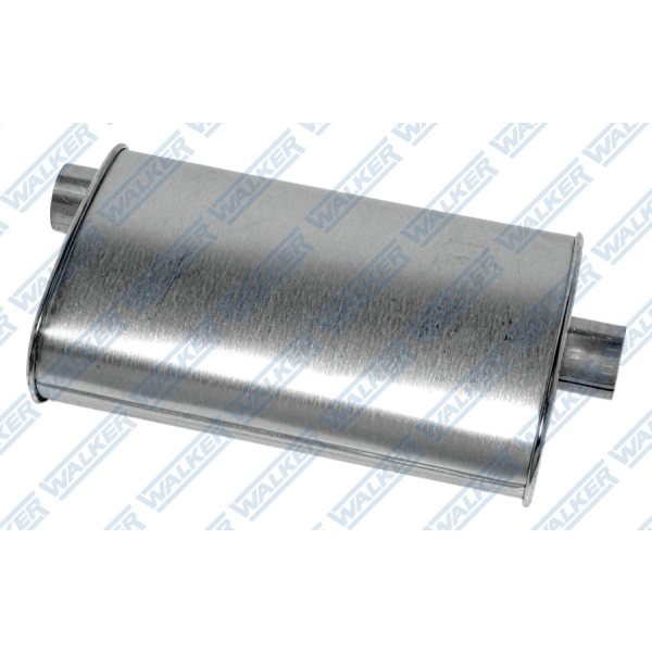 Walker Quiet Flow Stainless Steel Oval Aluminized Exhaust Muffler 21200