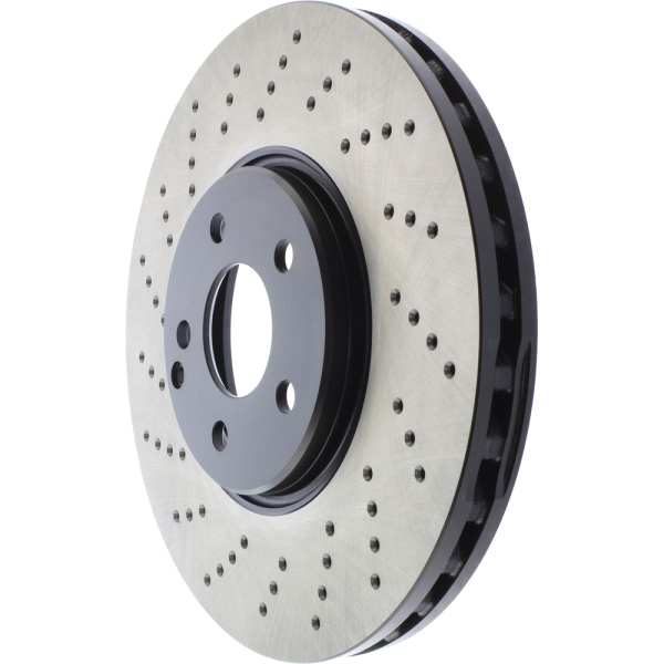 Centric SportStop Drilled 1-Piece Front Brake Rotor 128.35069