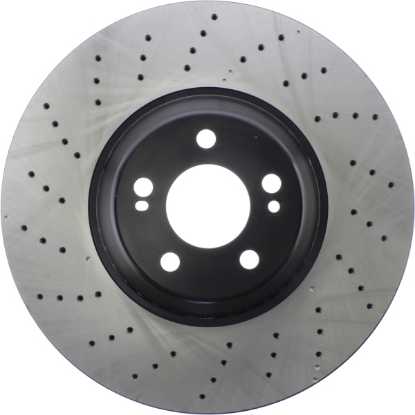Centric SportStop Drilled 1-Piece Front Brake Rotor 128.35154