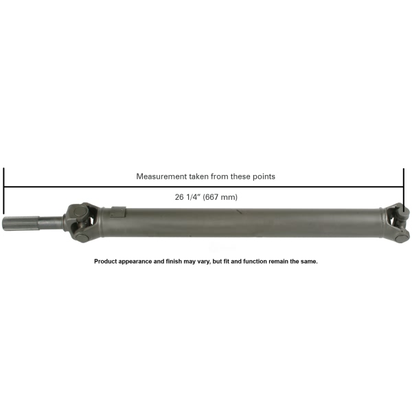 Cardone Reman Remanufactured Driveshaft/ Prop Shaft 65-9530