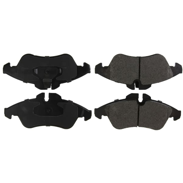 Centric Posi Quiet™ Extended Wear Semi-Metallic Front Disc Brake Pads 106.11770