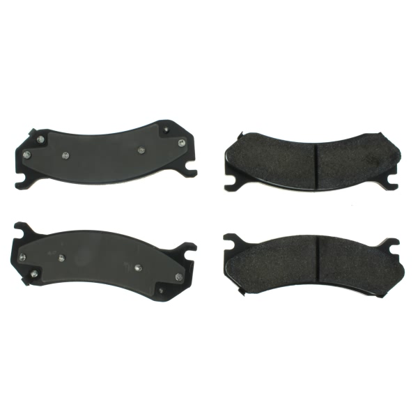 Centric Posi Quiet™ Extended Wear Semi-Metallic Rear Disc Brake Pads 106.07850