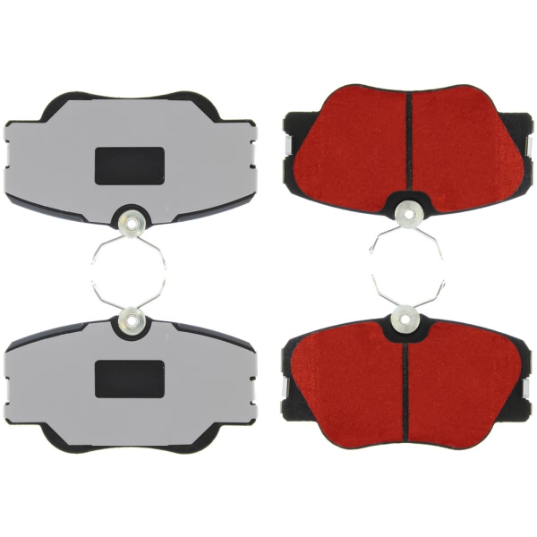 Centric Posi Quiet Pro™ Semi-Metallic Front Disc Brake Pads 500.04230