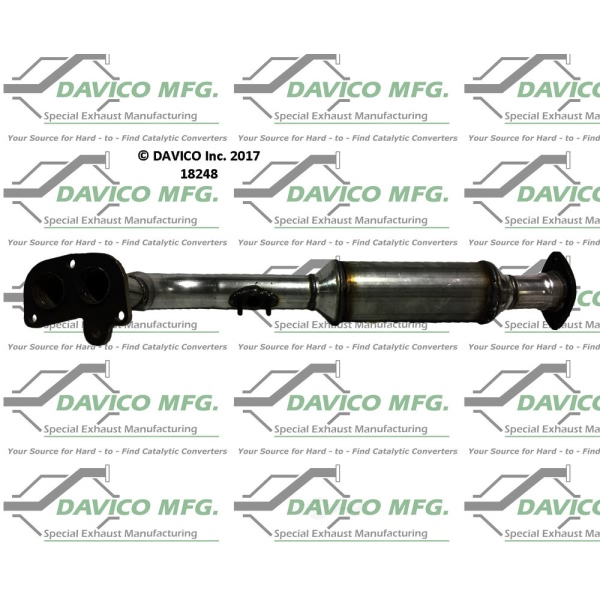 Davico Direct Fit Catalytic Converter and Pipe Assembly 18248
