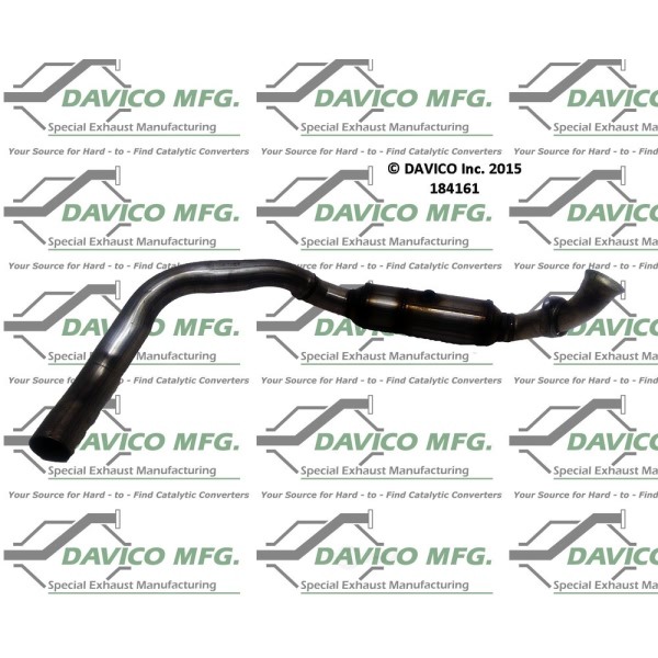 Davico Direct Fit Catalytic Converter and Pipe Assembly 184161