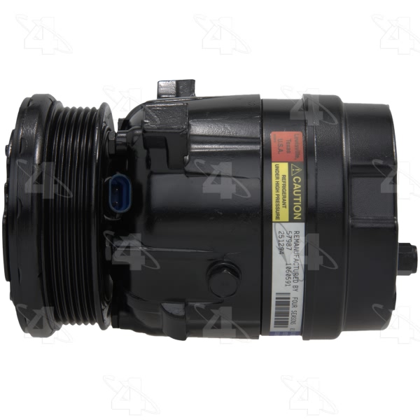 Four Seasons Remanufactured A C Compressor With Clutch 57987