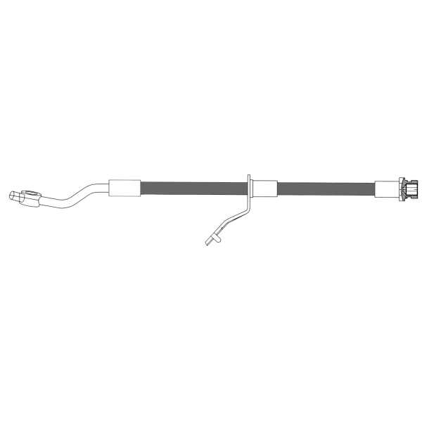 Centric Front Driver Side Brake Hose 150.50054