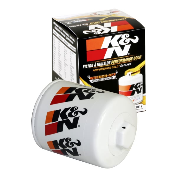 K&N Performance Gold™ Wrench-Off Oil Filter HP-1017