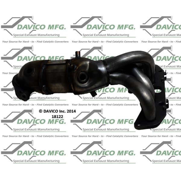 Davico Exhaust Manifold with Integrated Catalytic Converter 18122