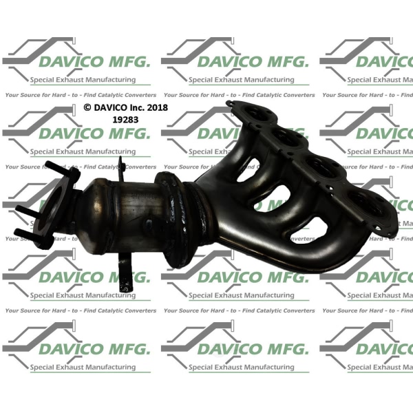 Davico Exhaust Manifold with Integrated Catalytic Converter 19283