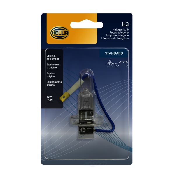 Hella H3Sb Standard Series Halogen Light Bulb H3SB