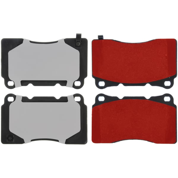 Centric Pq Pro Disc Brake Pads With Hardware 500.10010