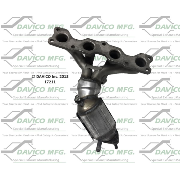 Davico Exhaust Manifold with Integrated Catalytic Converter 17211
