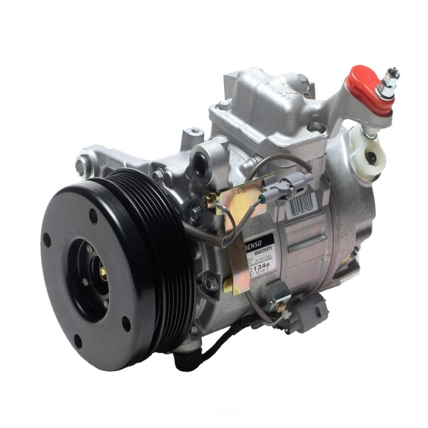 Denso New Compressor W/ Clutch 471-1361