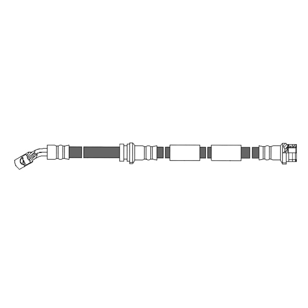 Centric Front Brake Hose 150.42034