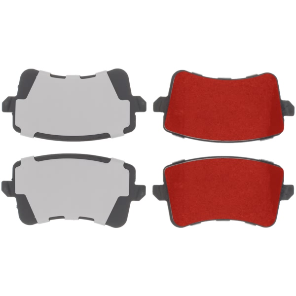 Centric Posi Quiet Pro™ Semi-Metallic Rear Disc Brake Pads 500.13861