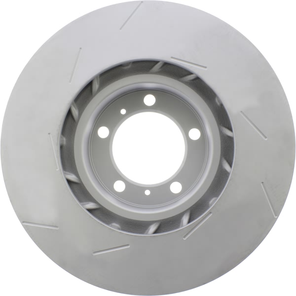 Centric SportStop Slotted 1-Piece Front Driver Side Brake Rotor 126.37068