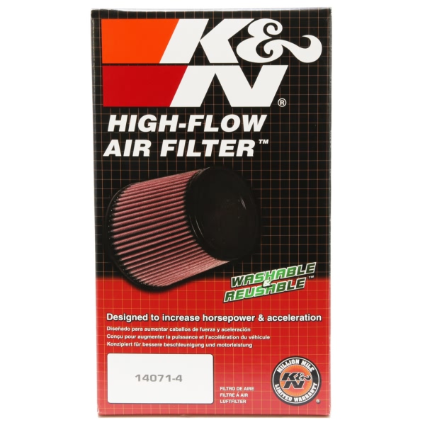 K&N E Series Round Red Air Filter （2.75" ID x 6.25" OD x 8.25" H) E-2993