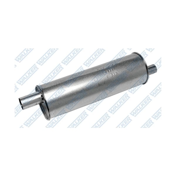Walker Soundfx Steel Round Direct Fit Aluminized Exhaust Muffler 17829