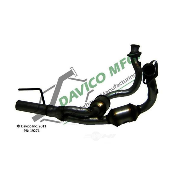 Davico Direct Fit Catalytic Converter and Pipe Assembly 19271