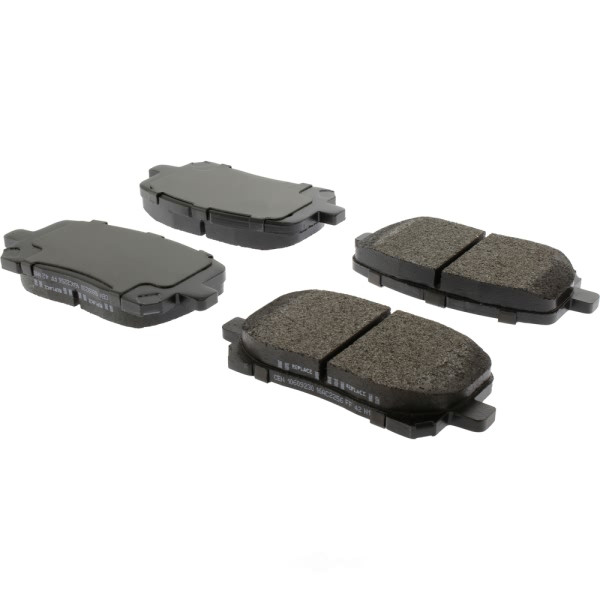 Centric Posi Quiet™ Extended Wear Semi-Metallic Front Disc Brake Pads 106.09230