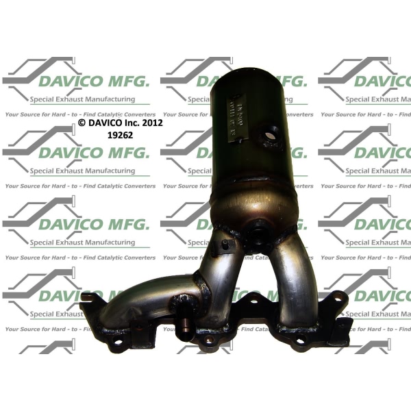 Davico Exhaust Manifold with Integrated Catalytic Converter 19262