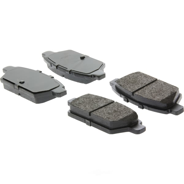 Centric Posi Quiet™ Extended Wear Semi-Metallic Rear Disc Brake Pads 106.11610