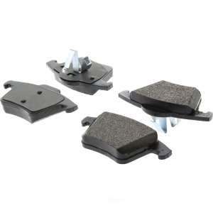 Centric Posi Quiet™ Extended Wear Semi-Metallic Rear Disc Brake Pads for 2012 Volvo XC90 - 106.09800