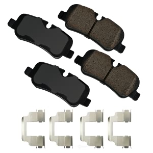 Akebono EURO™ Ultra-Premium Ceramic Rear Disc Brake Pads for 2010 Land Rover Range Rover Sport - EUR1099A