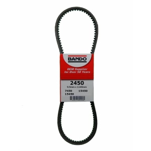 BANDO Precision Engineered Power Flex V-Belt for 1991 GMC R2500 Suburban - 2450