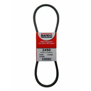 BANDO Precision Engineered Power Flex V-Belt for 1989 Chevrolet R2500 - 2450