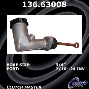 Centric Premium Clutch Master Cylinder for Jeep Cherokee - 136.63008