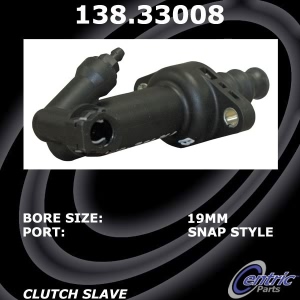 Centric Premium Clutch Slave Cylinder for 2008 Audi TT - 138.33008