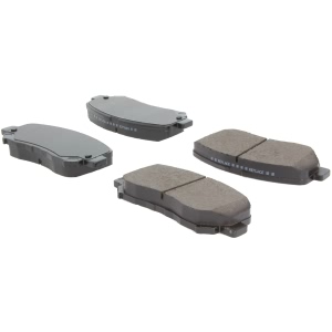 Centric Posi Quiet™ Ceramic Front Disc Brake Pads for 2015 Dodge Dart - 105.16400