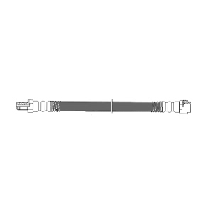 Centric Rear Brake Hose for 2006 Mercedes-Benz CLS55 AMG - 150.35316