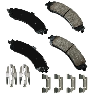 Akebono Pro-ACT™ Ultra-Premium Ceramic Rear Disc Brake Pads for 2002 Chevrolet Tahoe - ACT834A