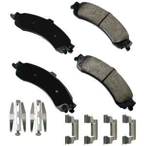 Akebono Pro-ACT™ Ultra-Premium Ceramic Rear Disc Brake Pads for 2004 Cadillac Escalade ESV - ACT834A