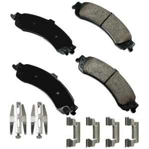 Akebono Pro-ACT™ Ultra-Premium Ceramic Rear Disc Brake Pads for 2004 GMC Sierra 1500 - ACT834A