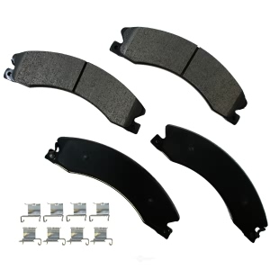 Akebono Pro-ACT™ Ultra-Premium Ceramic Rear Disc Brake Pads for 2014 GMC Sierra 3500 HD - ACT1411