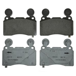 Wagner Thermoquiet Semi Metallic Front Disc Brake Pads for 2014 Chevrolet Camaro - MX1474