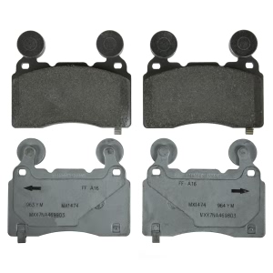 Wagner Thermoquiet Semi Metallic Front Disc Brake Pads for 2017 Chevrolet Camaro - MX1474