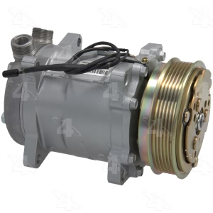 Four Seasons A C Compressor With Clutch for 1985 Jeep CJ7 - 58580